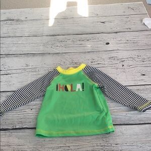 🍭6/$30 Cat & Jack Long sleeve rash guard - 18m